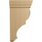 Ekena Millwork 2 1/2"W x 5 1/2"D x 10"H Medium Rojas Wood Corbel, Cherry CORW02X05X10RJCH - alternate 2